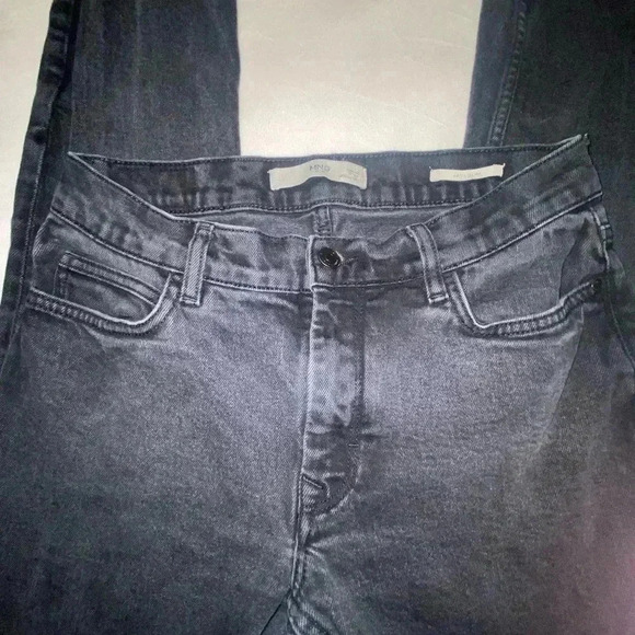 MANGO Mens Jan Slim Straight Black Jeans - Picture 4 of 7